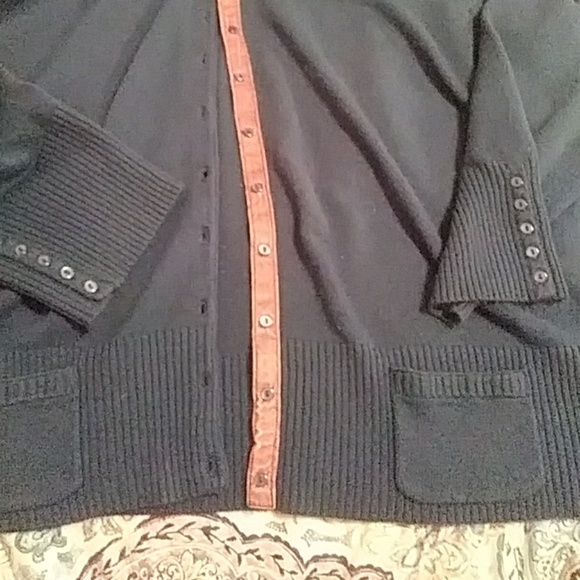 💗Green 4X Button up Sweater - Picture 5 of 7